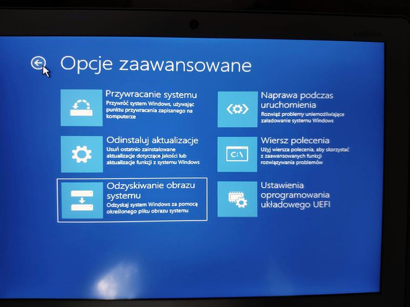 Backup danych Windows 10