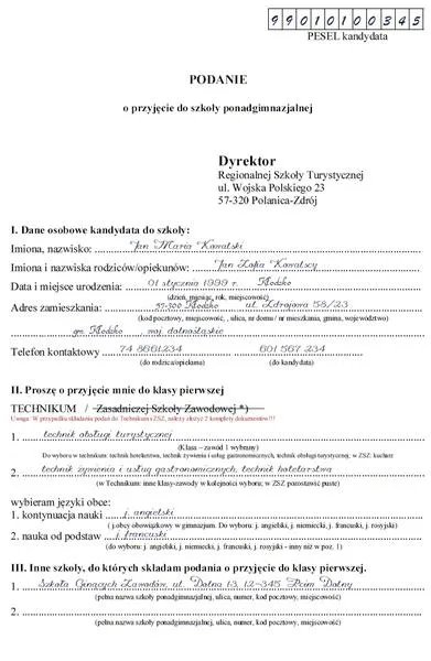 Jak napisać wniosek