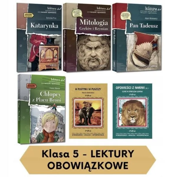 Lektury klasa 5