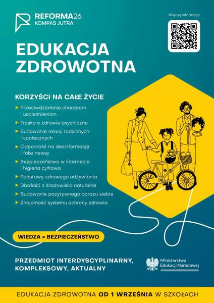 Nowe zasady edukacji zdrowotnej