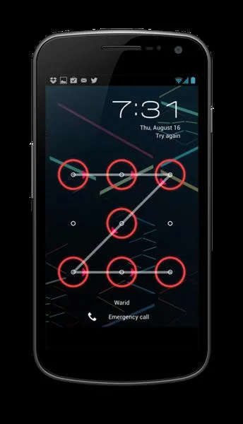 Odblokowanie telefonu przez alarm