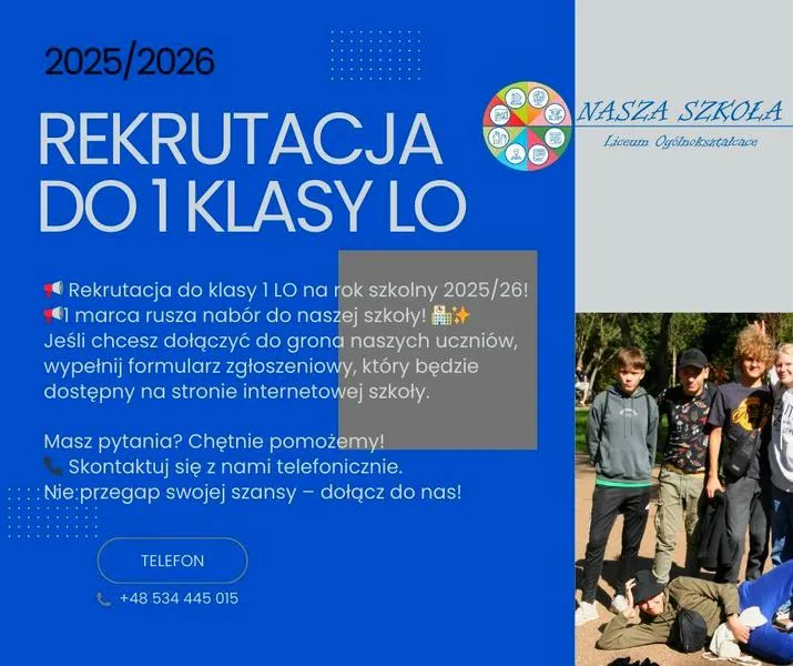 Rekrutacja do liceum