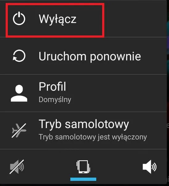 Tryb awaryjny w telefonie