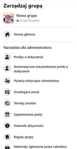 Tworzenie grupy na Facebooku