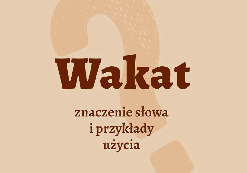 Wakat i etat