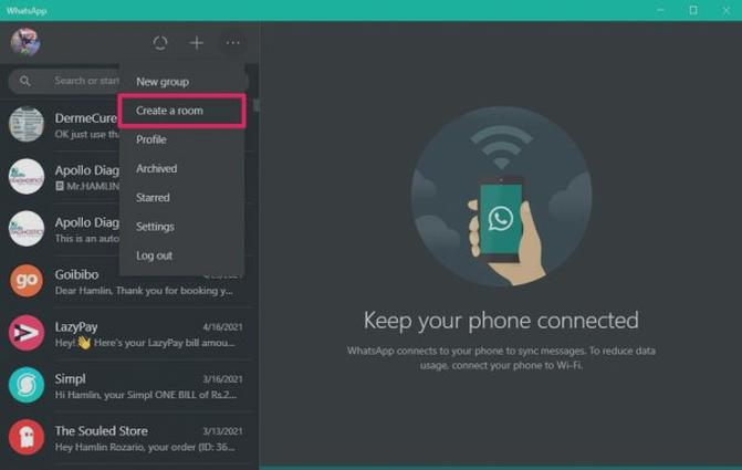 WhatsApp na komputerze