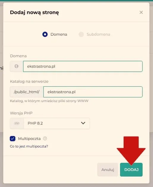 Zarządzanie pocztą firmową