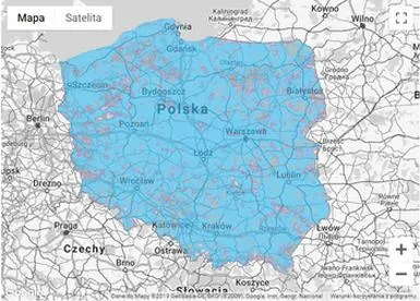 Zasięg sieci komórkowej