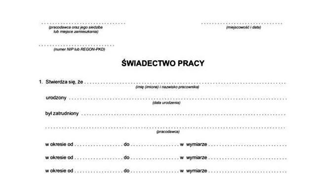 Znalezienie dokumentów pracowniczych